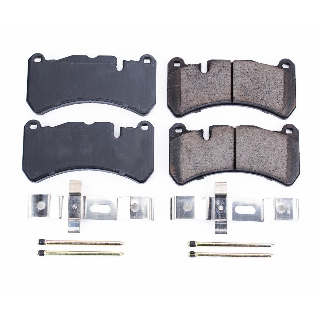 PowerStop 17-1116 - Z17 Low Dust Evolution Ceramic Brake Pads with Hardware