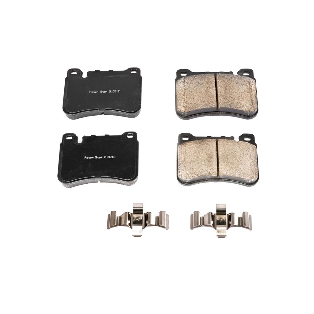 PowerStop 17-1121 - Z17 Low Dust Evolution Ceramic Brake Pads with Hardware