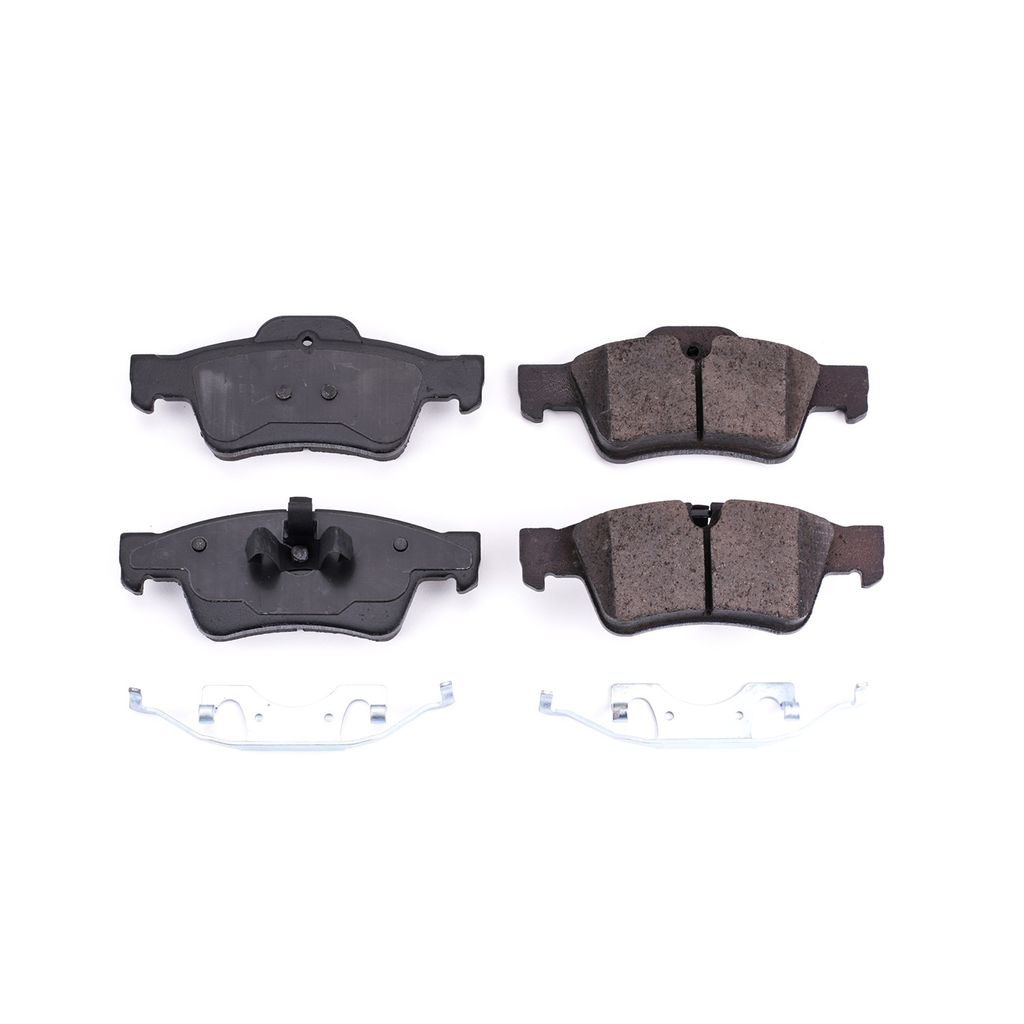 PowerStop 17-1122 - Z17 Low Dust Evolution Ceramic Brake Pads with Hardware