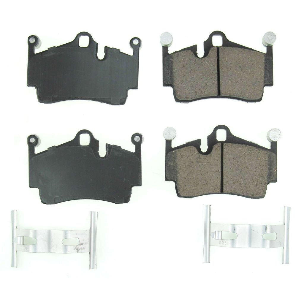 PowerStop 17-1134 - Z17 Low Dust Evolution Ceramic Brake Pads with Hardware