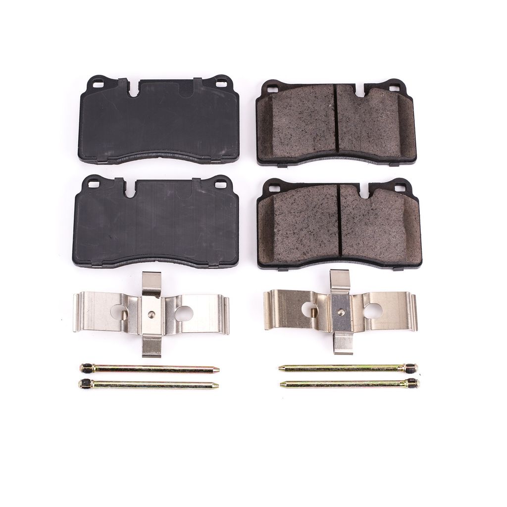 PowerStop 17-1165 - Z17 Low Dust Evolution Ceramic Brake Pads with Hardware