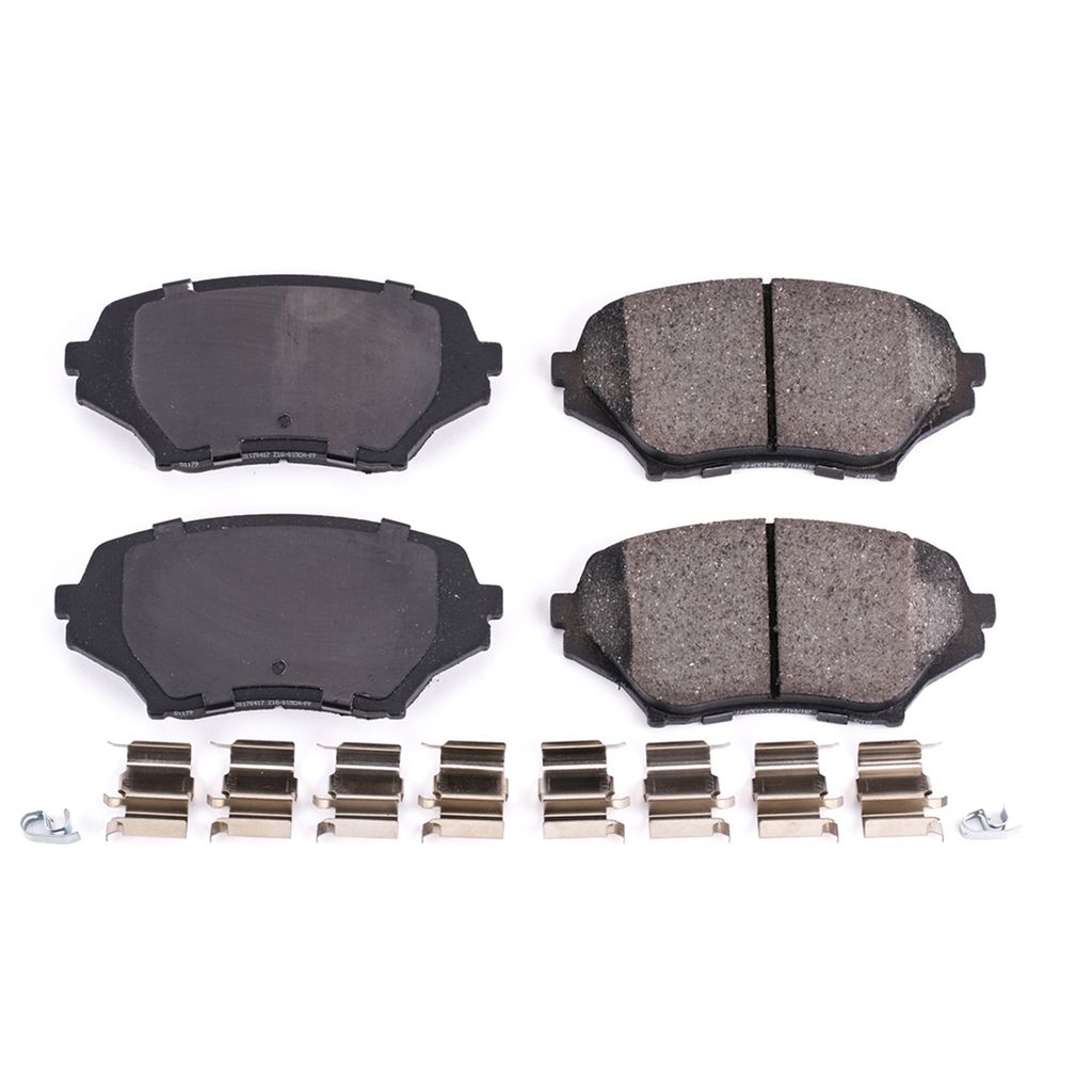 PowerStop 17-1179 - Z17 Low Dust Evolution Ceramic Brake Pads with Hardware