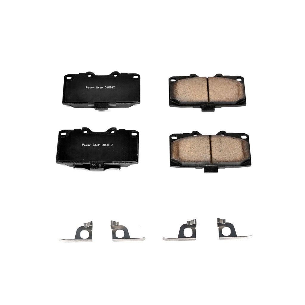 PowerStop 17-1182 - Z17 Low Dust Evolution Ceramic Brake Pads with Hardware