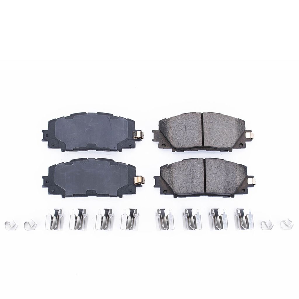PowerStop 17-1184A - Z17 Low Dust Evolution Ceramic Brake Pads with Hardware