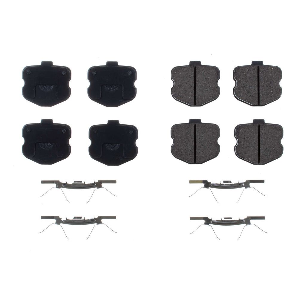 PowerStop 17-1185R - Z17 Low Dust Evolution Ceramic Brake Pads with Hardware