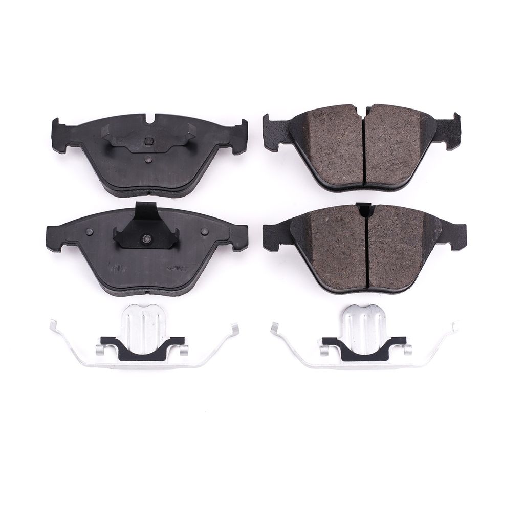 PowerStop 17-1260 - Z17 Low Dust Evolution Ceramic Brake Pads with Hardware