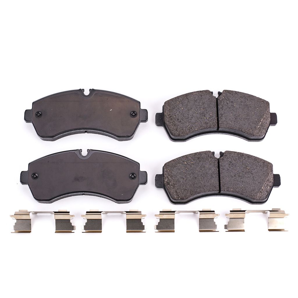PowerStop 17-1268 - Z17 Low Dust Evolution Ceramic Brake Pads with Hardware
