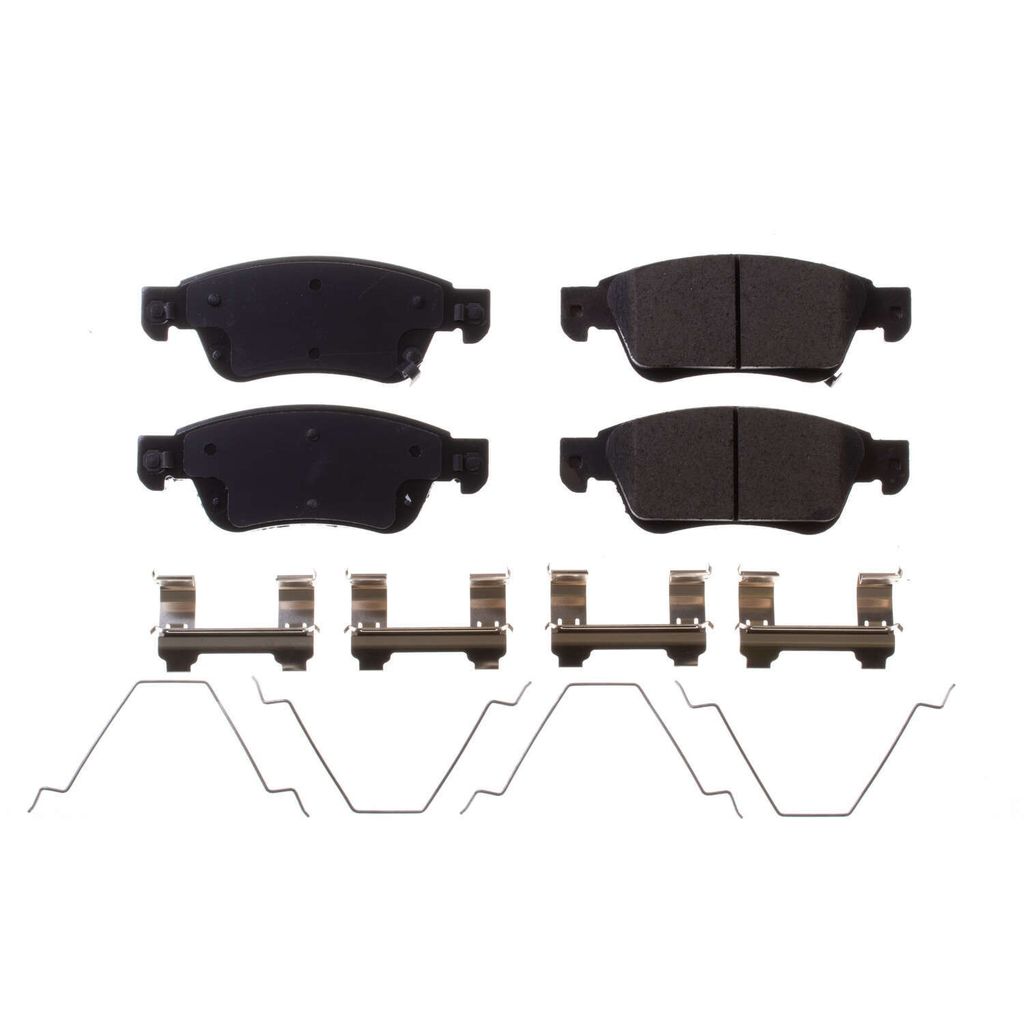 PowerStop 17-1287 - Z17 Low Dust Evolution Ceramic Brake Pads with Hardware