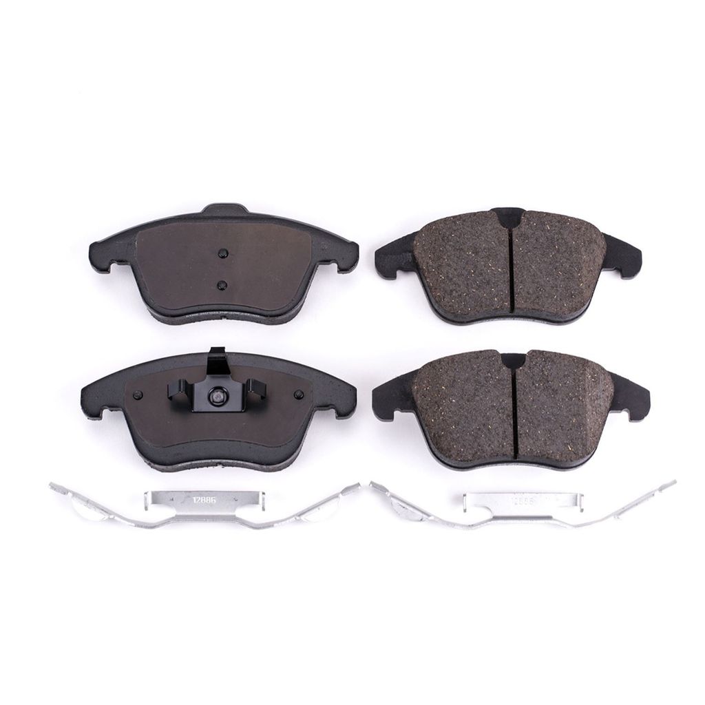PowerStop 17-1306 - Z17 Low Dust Evolution Ceramic Brake Pads with Hardware