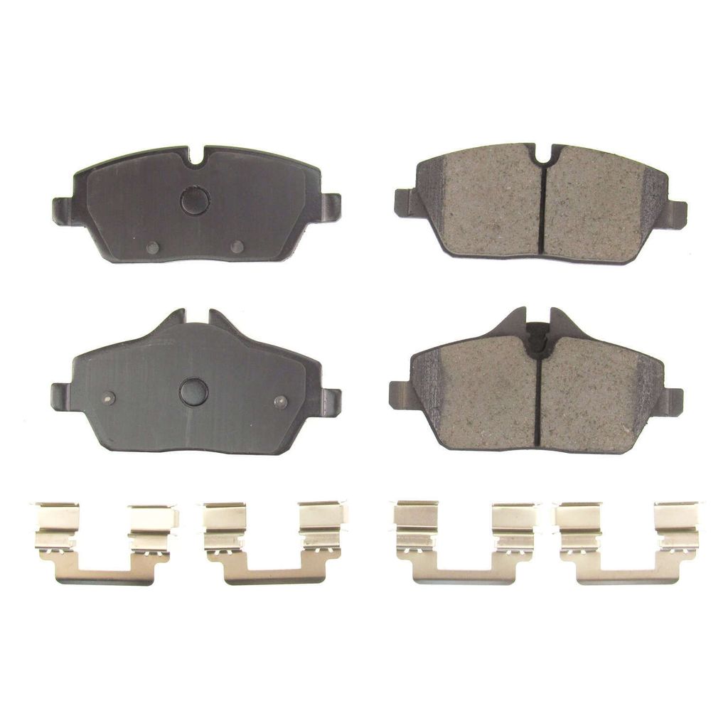 PowerStop 17-1308A - Z17 Low Dust Evolution Ceramic Brake Pads with Hardware
