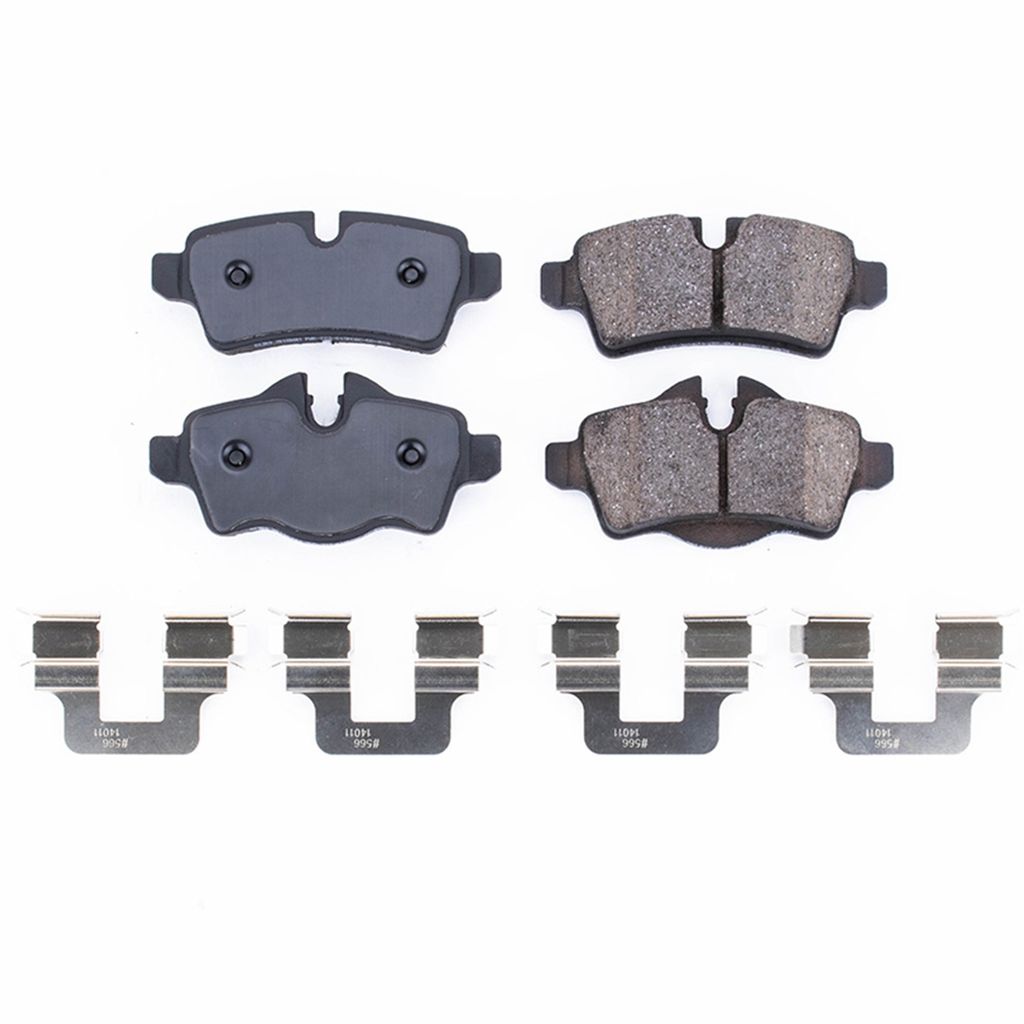 PowerStop 17-1309 - Z17 Low Dust Evolution Ceramic Brake Pads with Hardware