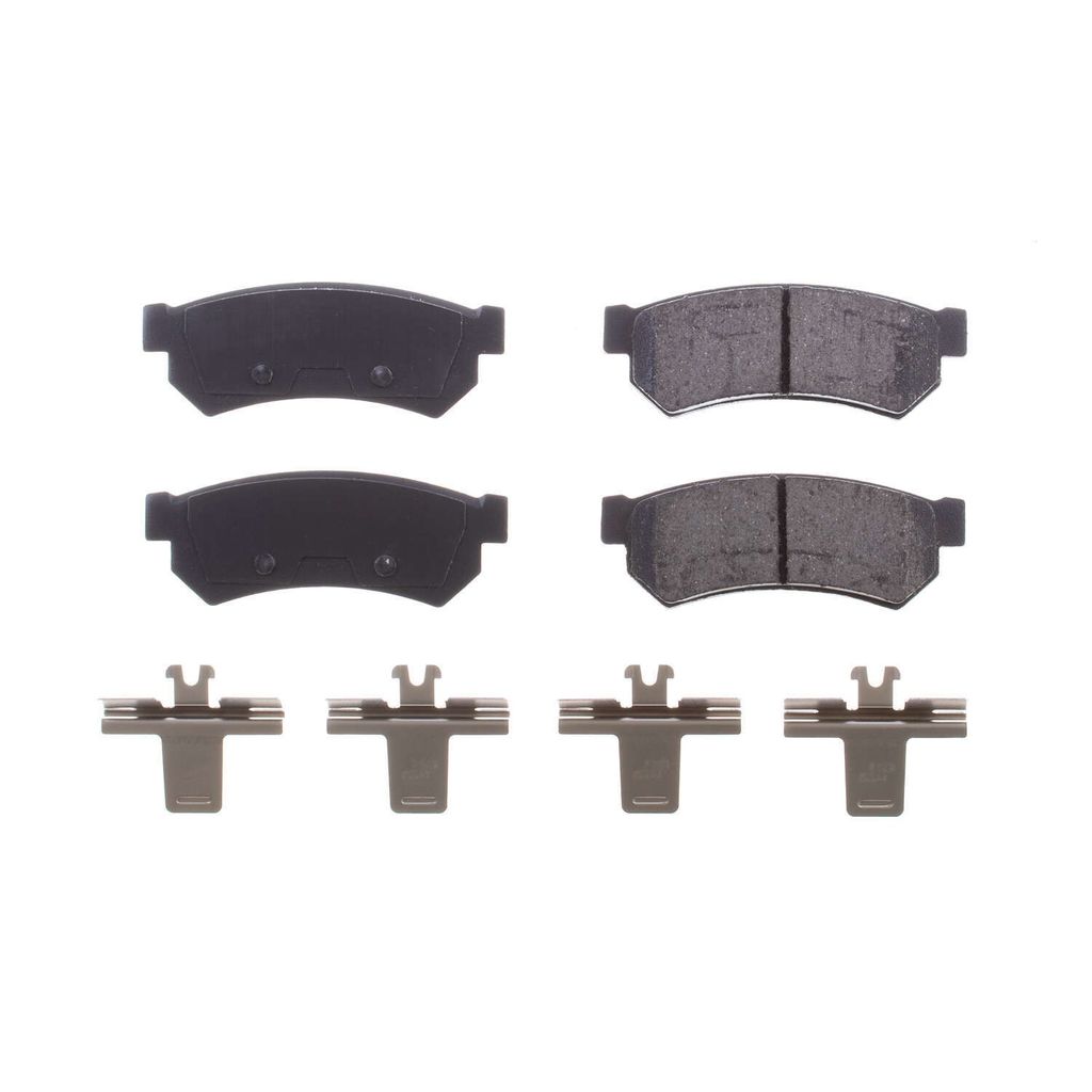 PowerStop 17-1315 - Z17 Low Dust Evolution Ceramic Brake Pads with Hardware