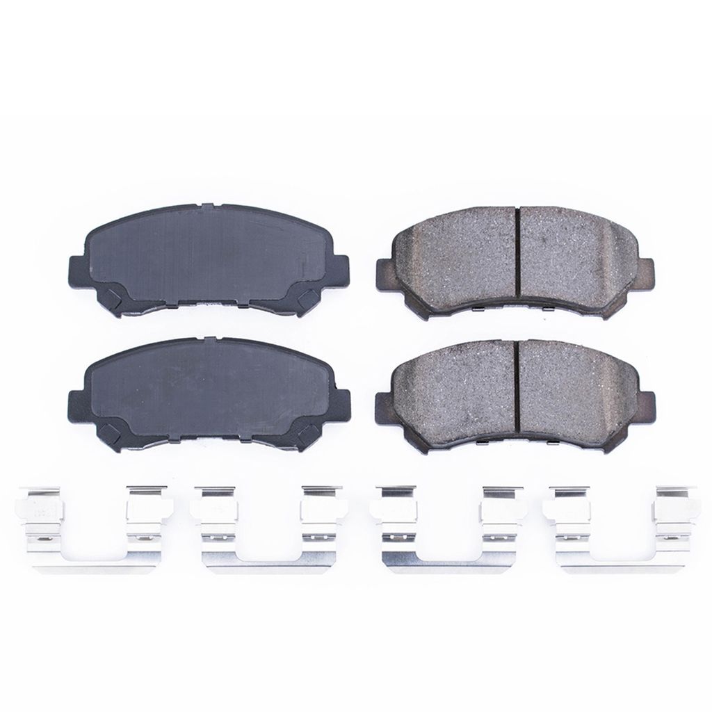 PowerStop 17-1338 - Z17 Low Dust Evolution Ceramic Brake Pads with Hardware