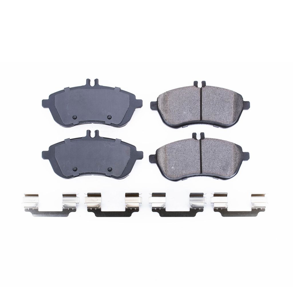 PowerStop 17-1340 - Z17 Low Dust Evolution Ceramic Brake Pads with Hardware