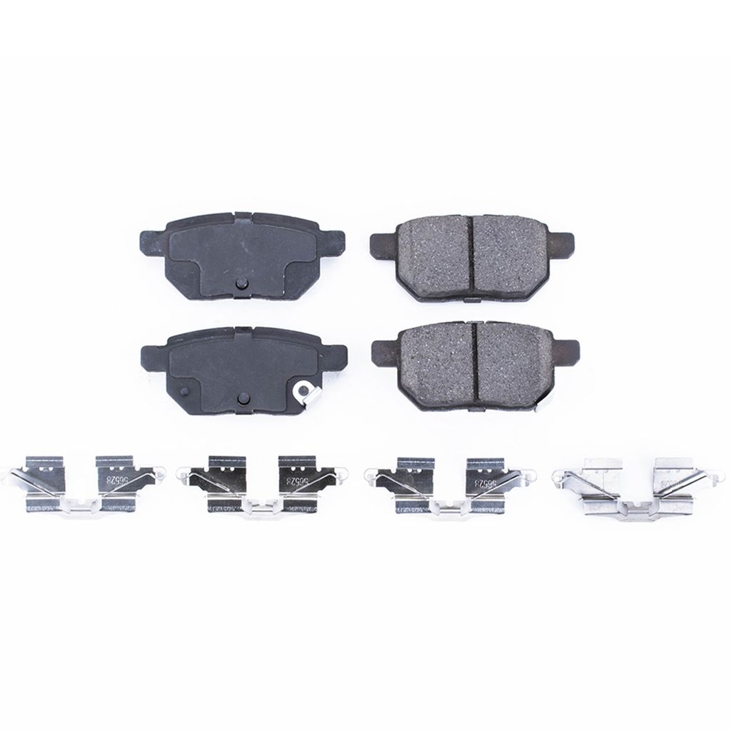 PowerStop 17-1354 - Z17 Low Dust Evolution Ceramic Brake Pads with Hardware