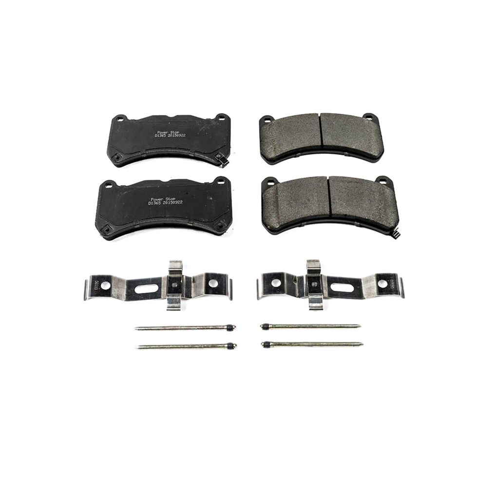 PowerStop 17-1365 - Z17 Low Dust Evolution Ceramic Brake Pads with Hardware