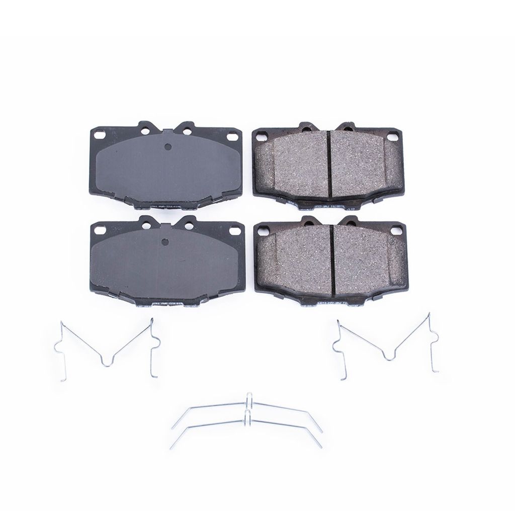 PowerStop 17-137 - Z17 Low Dust Evolution Ceramic Brake Pads with Hardware