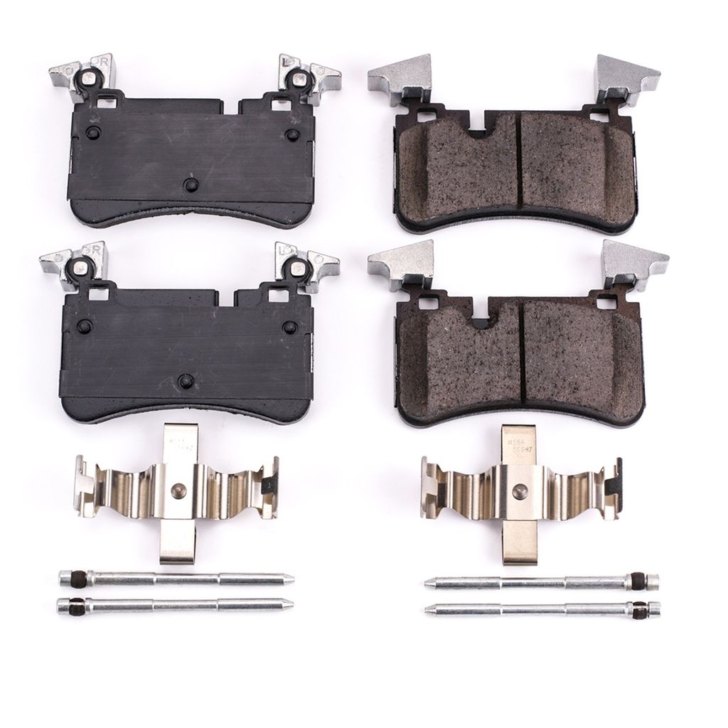 PowerStop 17-1373 - Z17 Low Dust Evolution Ceramic Brake Pads with Hardware