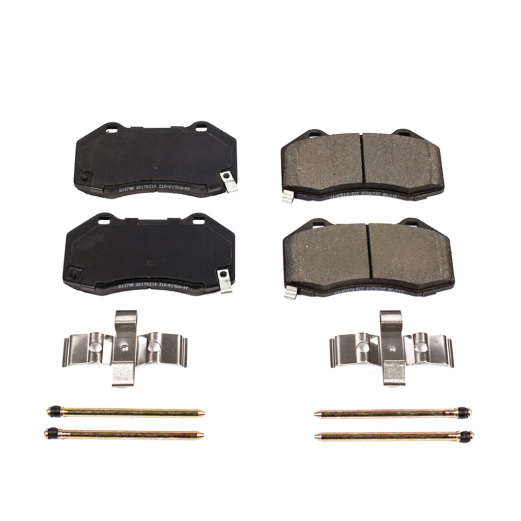 PowerStop 17-1379B - Z17 Low Dust Evolution Ceramic Brake Pads with Hardware