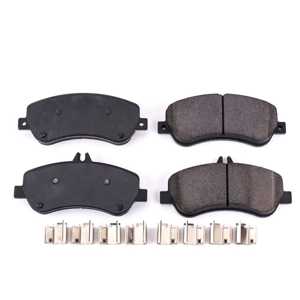 PowerStop 17-1406 - Z17 Low Dust Evolution Ceramic Brake Pads with Hardware