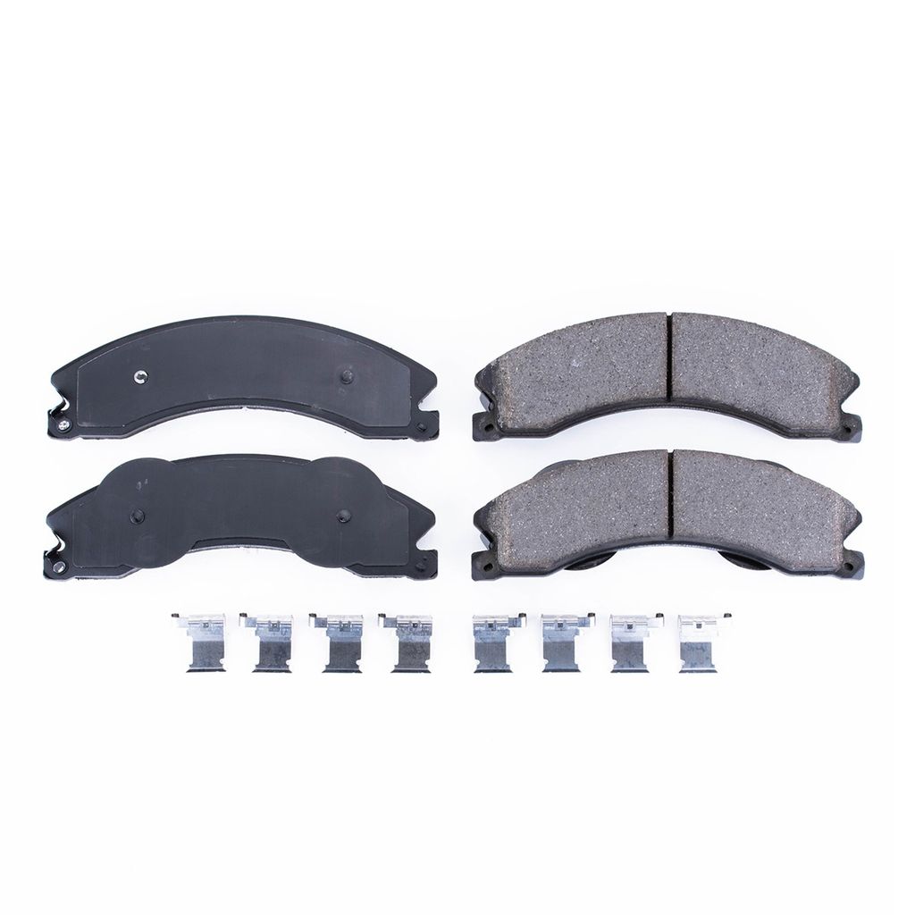 PowerStop 17-1411 - Z17 Low Dust Evolution Ceramic Brake Pads with Hardware