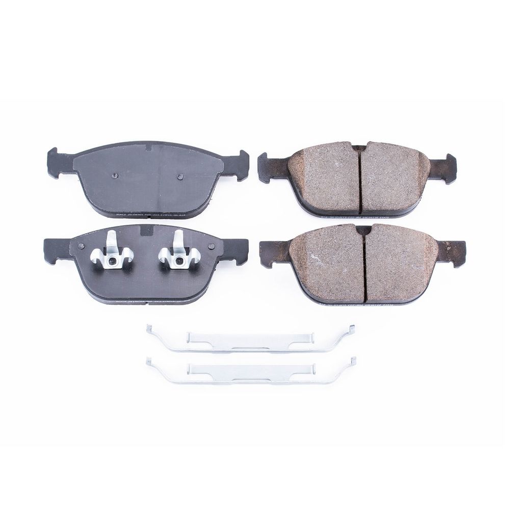 PowerStop 17-1412 - Z17 Low Dust Evolution Ceramic Brake Pads with Hardware