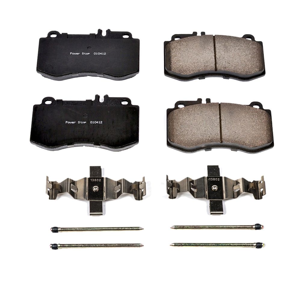 PowerStop 17-1420 - Z17 Low Dust Evolution Ceramic Brake Pads with Hardware