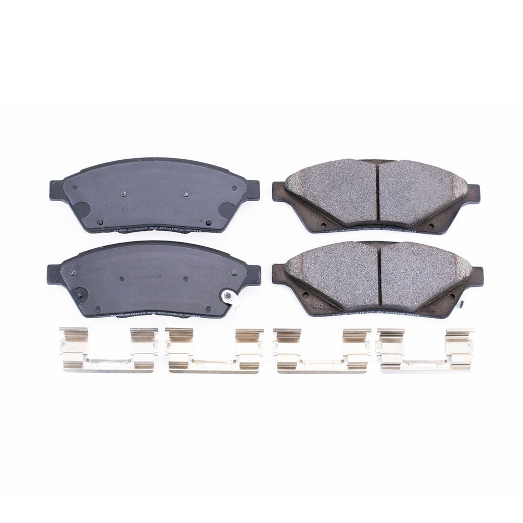 PowerStop 17-1422 - Z17 Low Dust Evolution Ceramic Brake Pads with Hardware
