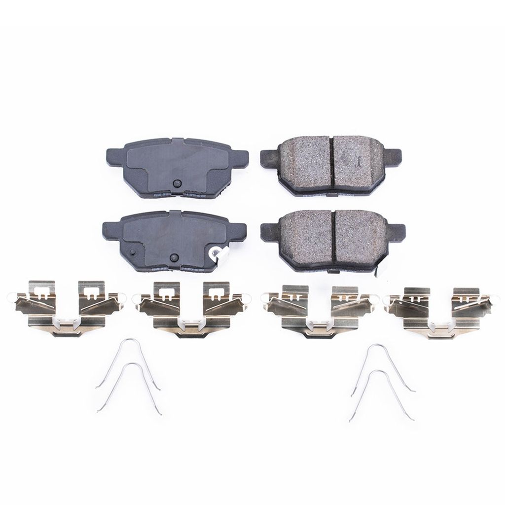 PowerStop 17-1423 - Z17 Low Dust Evolution Ceramic Brake Pads with Hardware