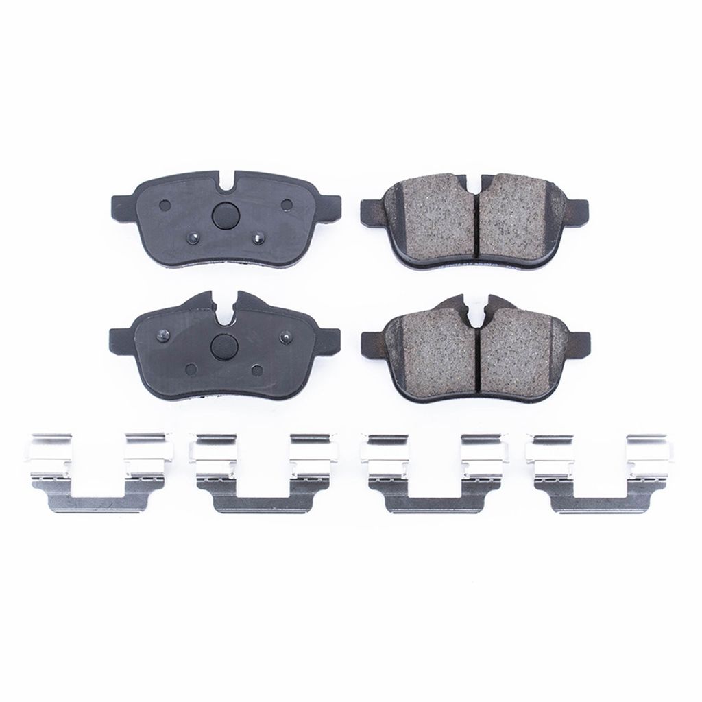 PowerStop 17-1433 - Z17 Low Dust Evolution Ceramic Brake Pads with Hardware
