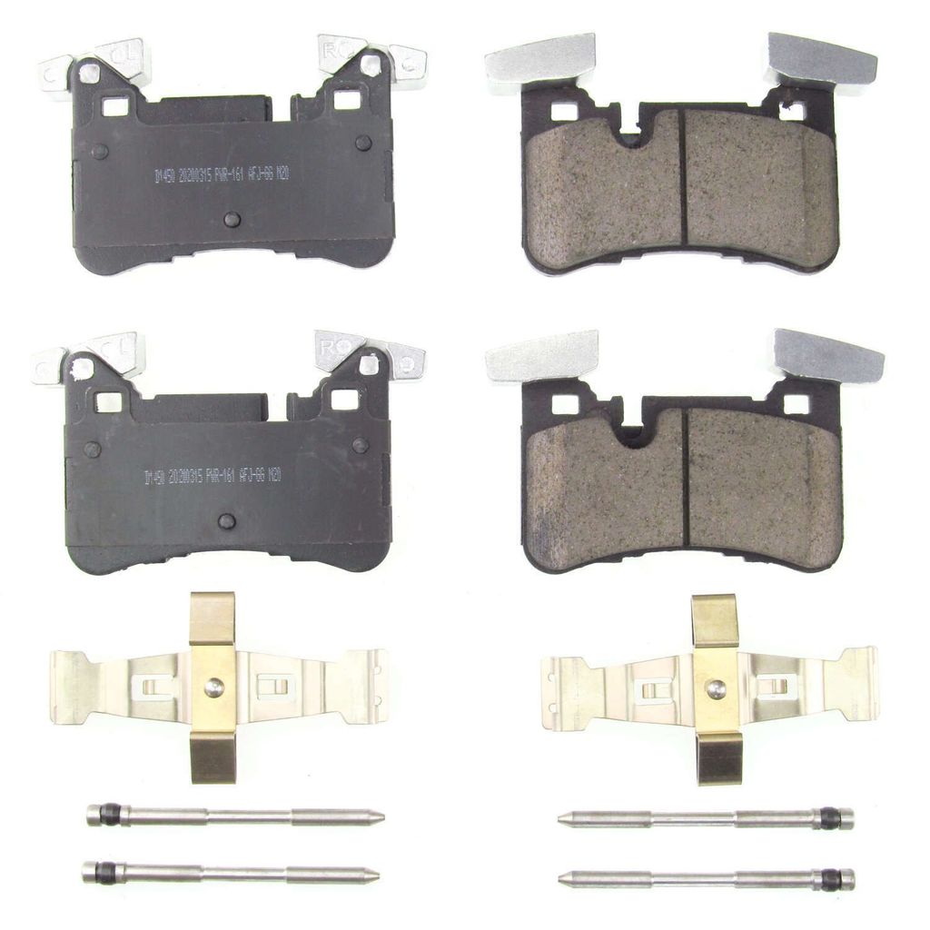 PowerStop 17-1450 - Z17 Low Dust Evolution Ceramic Brake Pads with Hardware