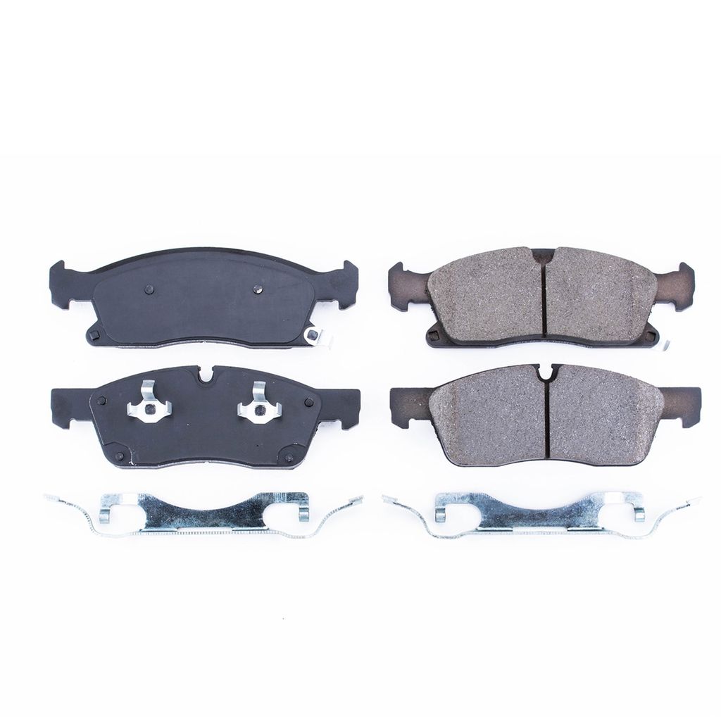 PowerStop 17-1455 - Z17 Low Dust Evolution Ceramic Brake Pads with Hardware