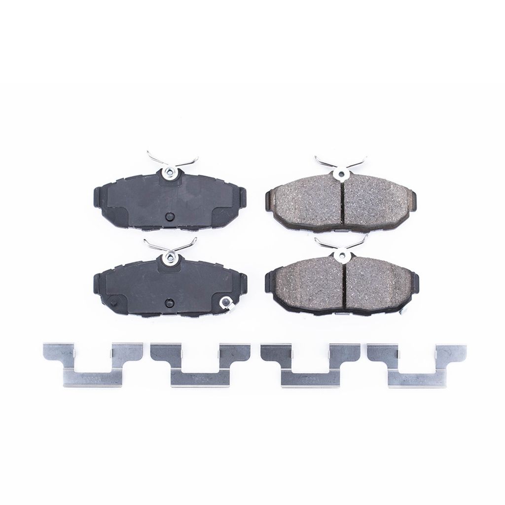 PowerStop 17-1465 - Z17 Low Dust Evolution Ceramic Brake Pads with Hardware
