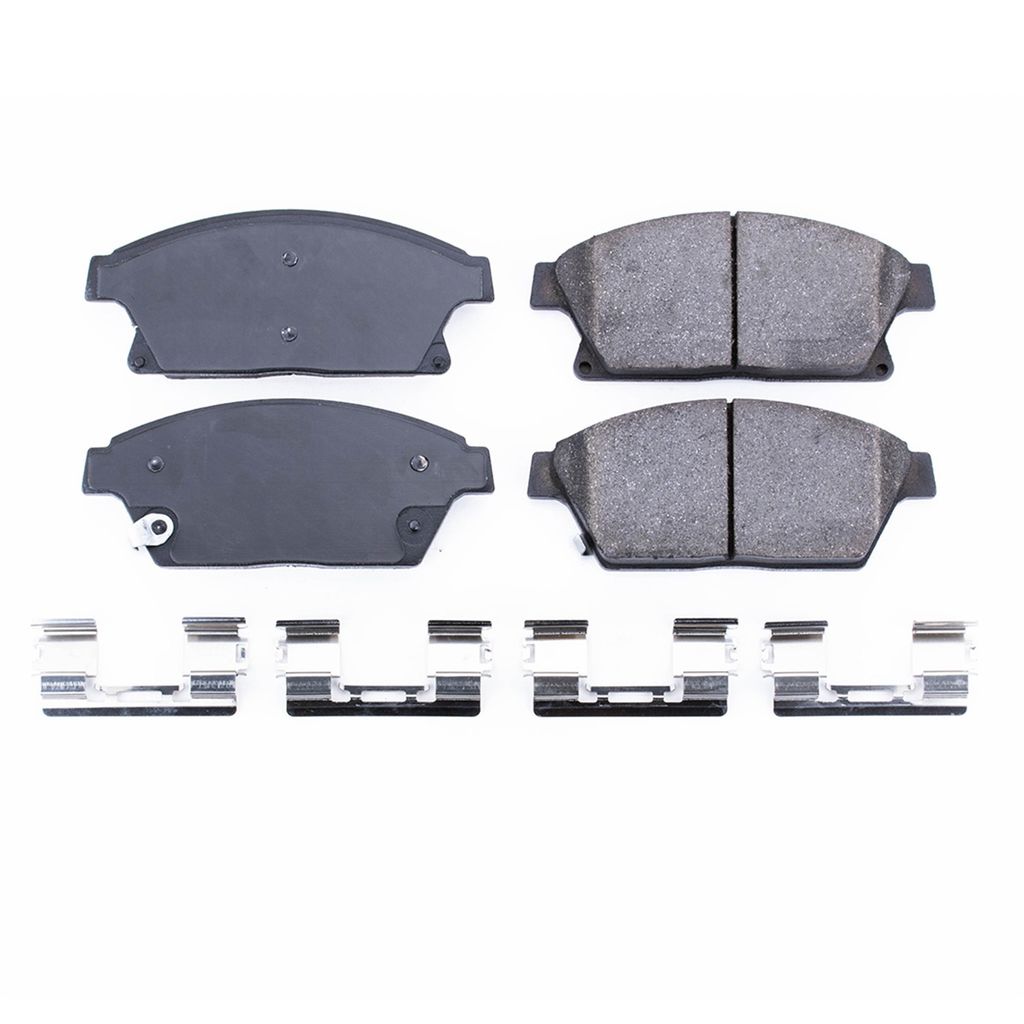 PowerStop 17-1467 - Z17 Low Dust Evolution Ceramic Brake Pads with Hardware