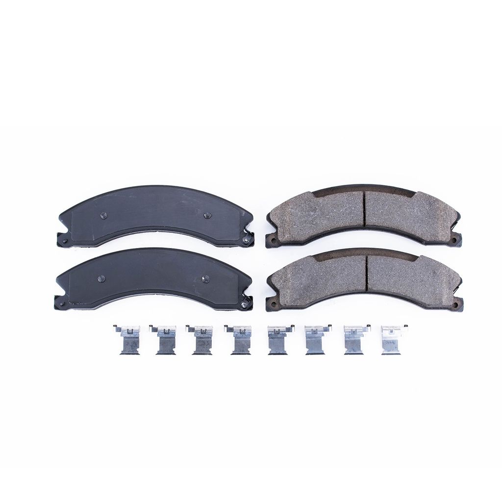 PowerStop 17-1565 - Z17 Low Dust Evolution Ceramic Brake Pads with Hardware