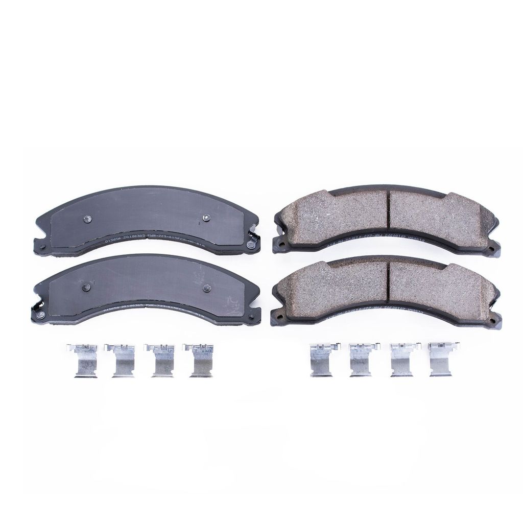PowerStop 17-1565A - Z17 Low Dust Evolution Ceramic Brake Pads with Hardware