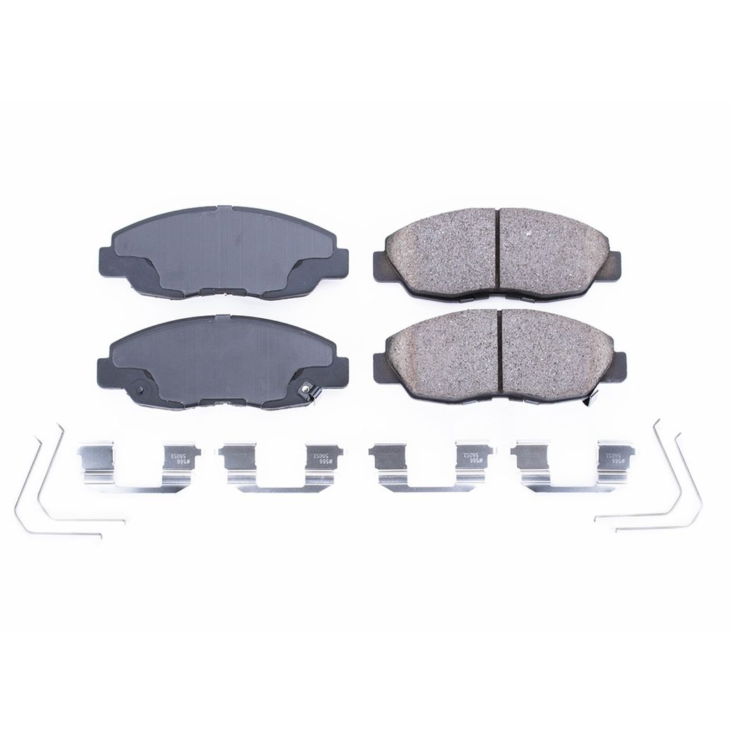 PowerStop 17-1578 - Z17 Low Dust Evolution Ceramic Brake Pads with Hardware
