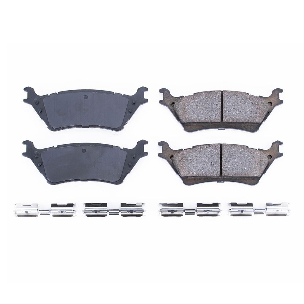 PowerStop 17-1602 - Z17 Low Dust Evolution Ceramic Brake Pads with Hardware
