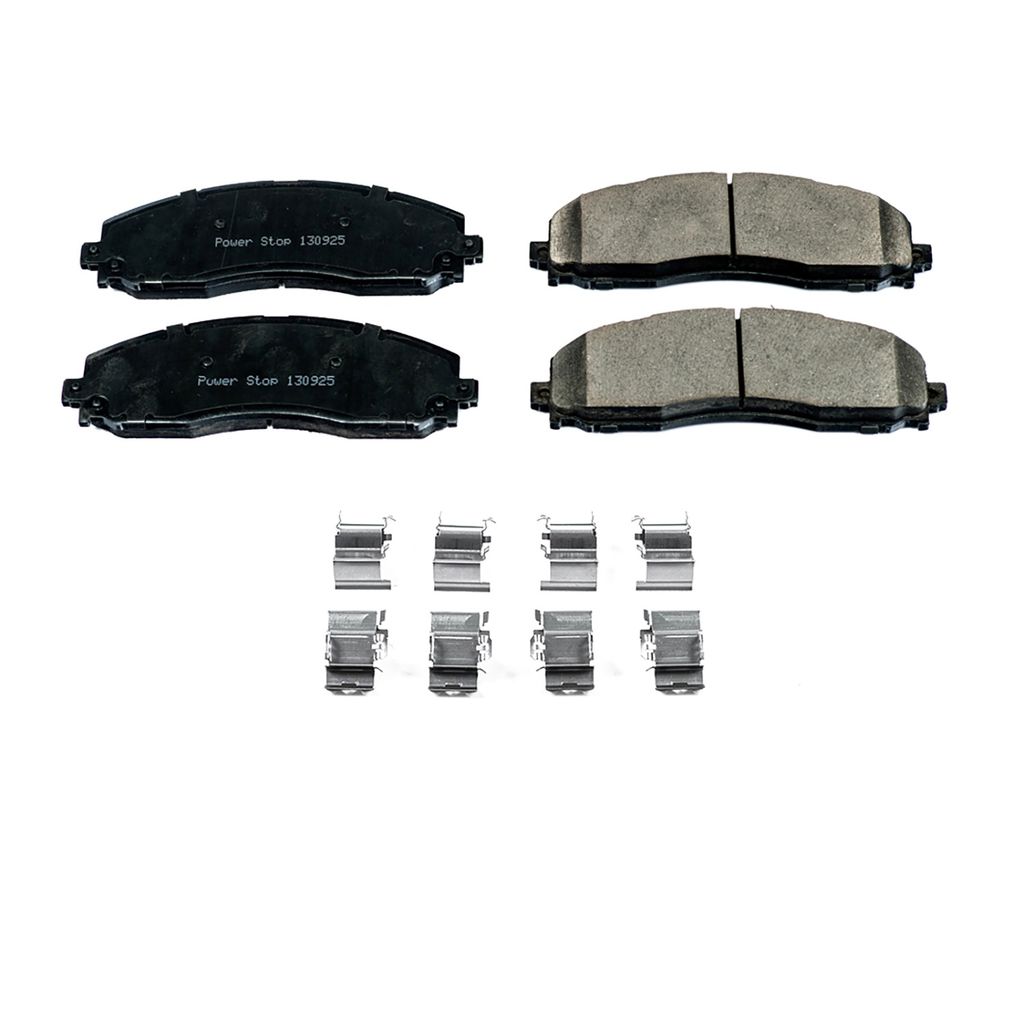 Power Stop Z17 Evolution Plus Pastiglie Freno In Ceramica – Bassa Polvere, Hardware Incluso, Adatte Per Auto (modello 17-1393) - 4