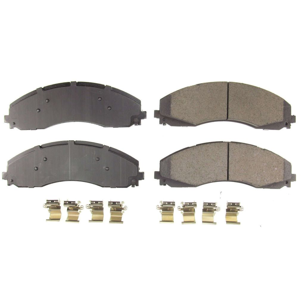 PowerStop 17-2018A - Z17 Low Dust Evolution Ceramic Brake Pads with Hardware