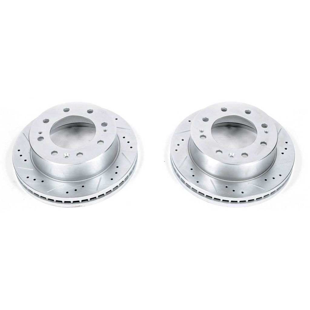 PowerStop AR82153XPR - PowerStop Evolution Performance Drilled, Slotted & Plated Brake Rotor Pair