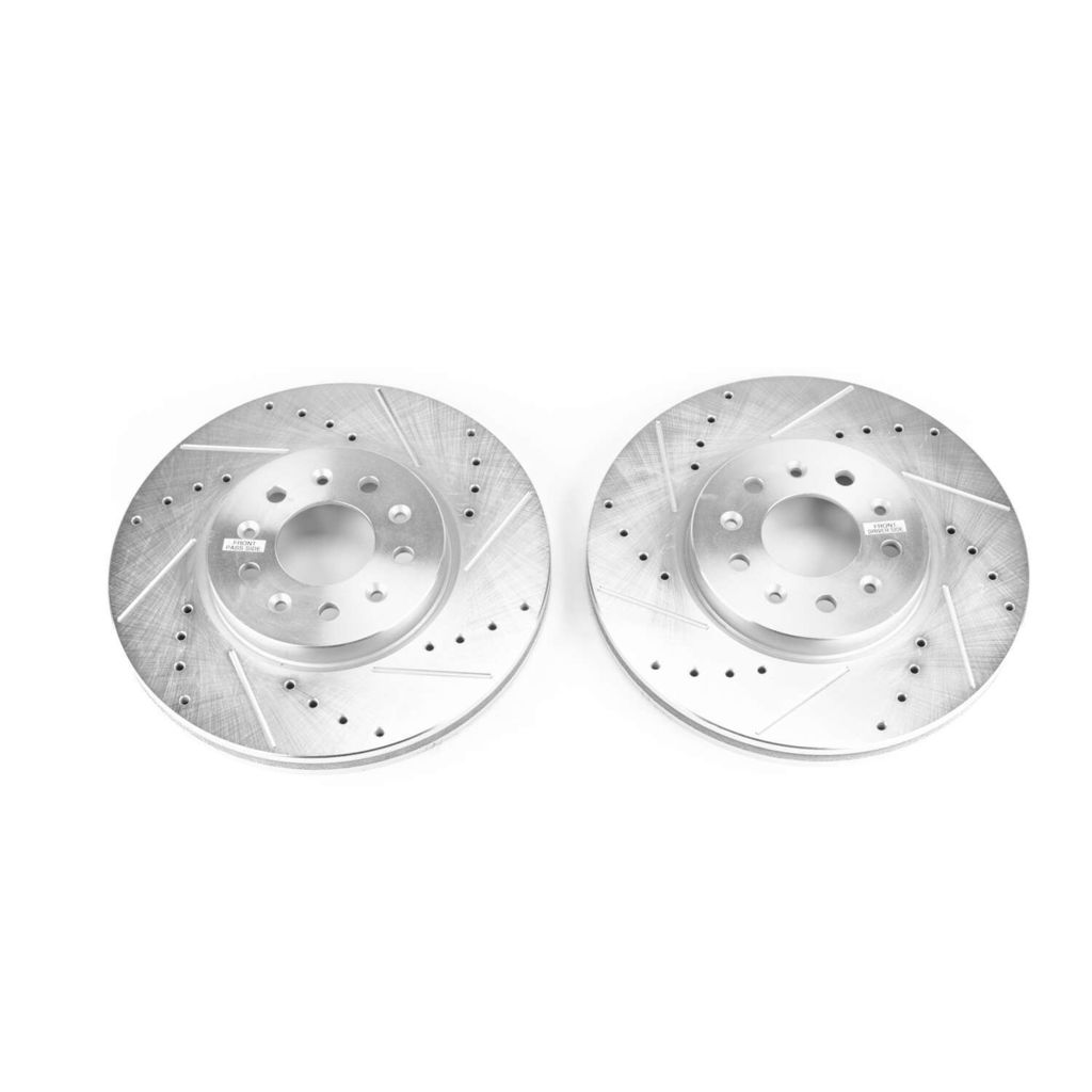 PowerStop AR82194XPR - PowerStop Evolution Performance Drilled, Slotted & Plated Brake Rotor Pair
