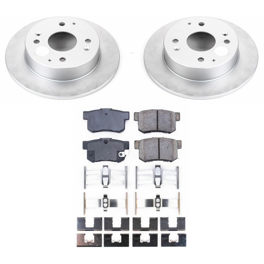 Z17 Geomet Coated Rotor and Low Dust Brake Pad Kit