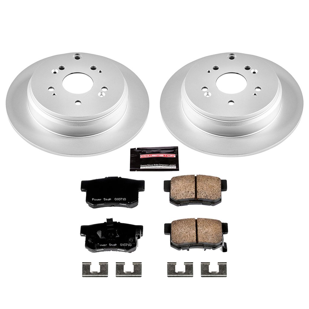 Z17 Geomet Coated Rotor and Low Dust Brake Pad Kit