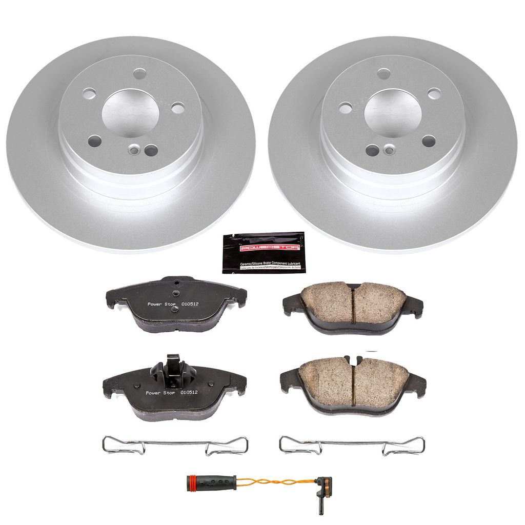 PowerStop CRK5625 - Z23 Geomet High Carbon Rotor and Carbon Fiber Pad Kit