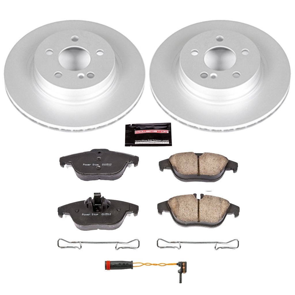 PowerStop CRK5626 - Z23 Geomet High Carbon Rotor and Carbon Fiber Pad Kit