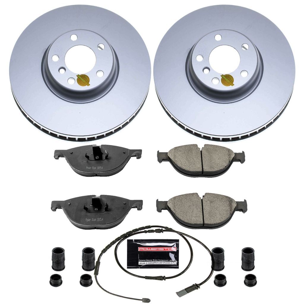 PowerStop CRK6026 - Z23 Geomet High Carbon Rotor and Carbon Fiber Pad Kit