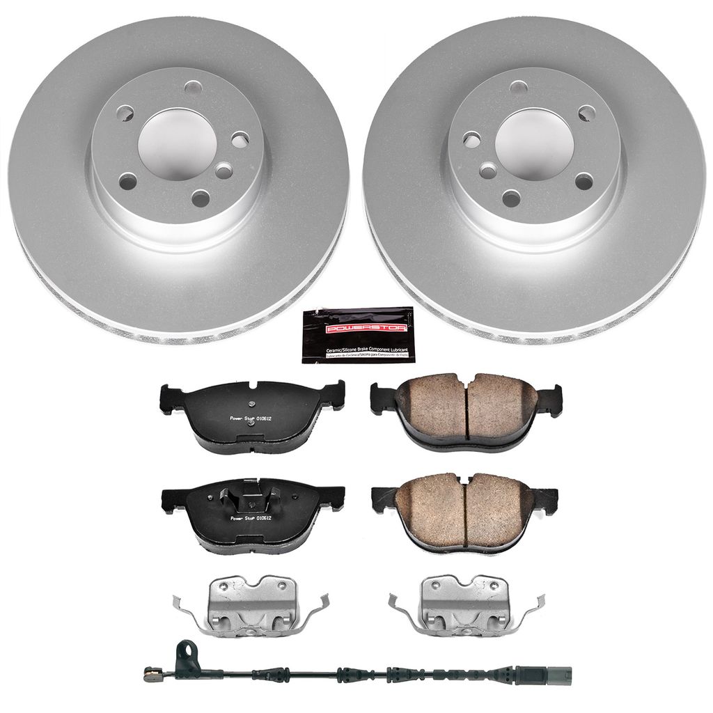 PowerStop CRK6064 - Z23 Geomet High Carbon Rotor and Carbon Fiber Pad Kit