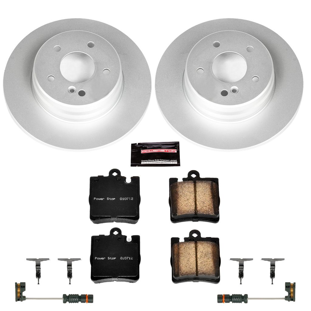 PowerStop CRK627 - Z23 Geomet High Carbon Rotor and Carbon Fiber Pad Kit