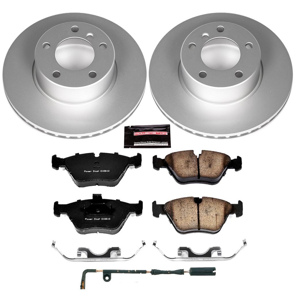 PowerStop CRK628 - Z23 Geomet High Carbon Rotor and Carbon Fiber Pad Kit